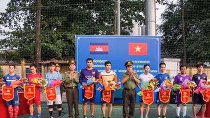 Giao lưu thể thao chào mừng Năm hữu nghị Việt Nam – Campuchia