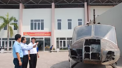 Bảo tàng Bình Phước tiếp nhận 2 máy bay trưng bày