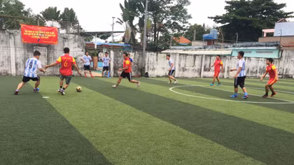 Sôi nổi Giải bóng đá Bộ Tư lệnh Cảnh vệ phía Nam