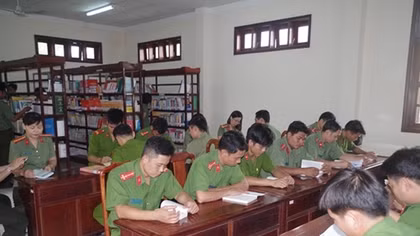 Văn hóa đọc góp phần xây dựng người CAND vì nhân dân phục vụ