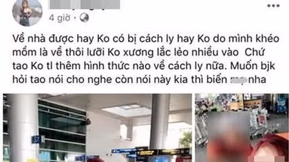 Cách ly mẹ và em ruột cô gái livetream trở về từ Daegu