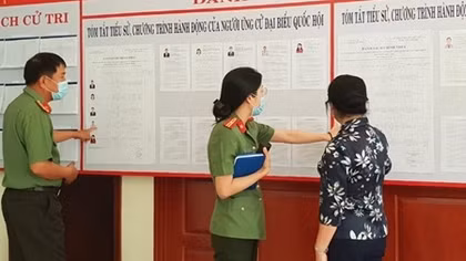 Cơ quan thường trực Bộ Công an tại TP Hồ Chí Minh sẵn sàng cho ngày bầu cử