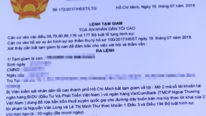 “Sập bẫy” hàng tỷ đồng vì lệnh tạm giam giả