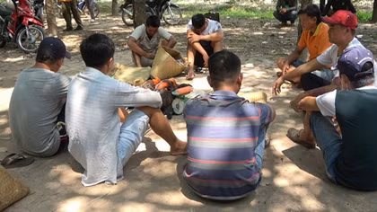 Phá hai sòng bạc vườn cao su và nhà riêng