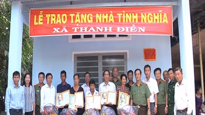 Tổng cục Hậu Cần - Kỹ Thuật tặng nhà tình nghĩa tại Tây Ninh