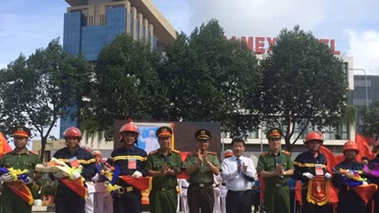 Khai mạc Hội thi thể thao nghiệp vụ cứu nạn cứu hộ lần thứ I-2017