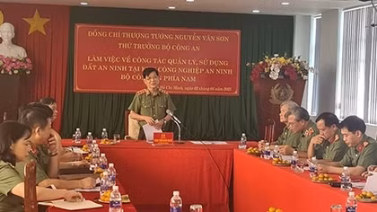 Quản lý, sử dụng hiệu quả, tiết kiệm đất an ninh 