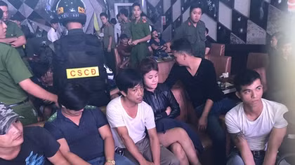 40 đối tượng sử dụng ma túy trái phép trong quán bar