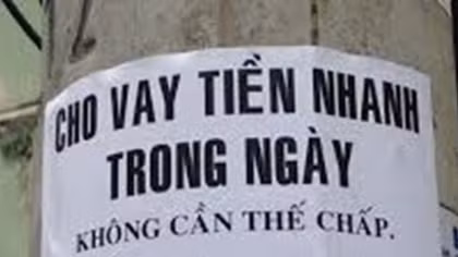 Tìm công nhân và người lao động thu nhập thấp cho vay nặng lãi