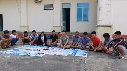 Phá sòng bạc quy mô lớn vùng giáp biên