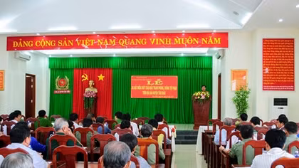 Ra mắt 27 điểm chốt chặn đấu tranh phòng chống tội phạm vùng giáp biên