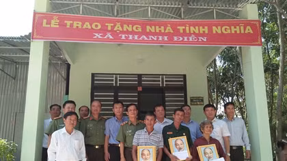 Tổng cục Hậu Cần - Kỹ Thuật tặng nhà tình nghĩa tại Tây Ninh