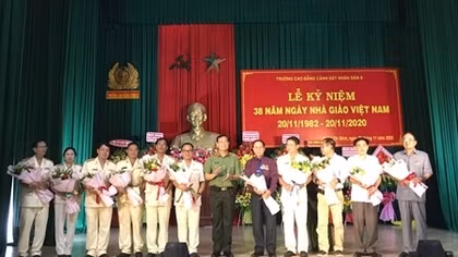 Thứ trưởng Lê Tấn Tới chúc mừng Nhà giáo Cao đẳng CSND II