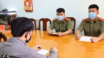 Xử phạt đối tượng vu khống, xúc phạm uy tín cơ quan Công an