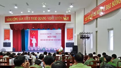 Khai mạc Hội thi Báo cáo viên giỏi phía Nam