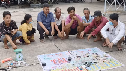 Phá sòng bạc khu vực rừng phòng hộ Dầu Tiếng
