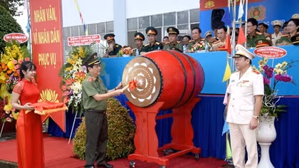 Trường Đại học Cảnh sát nhân dân khai giảng năm học 2017-2018