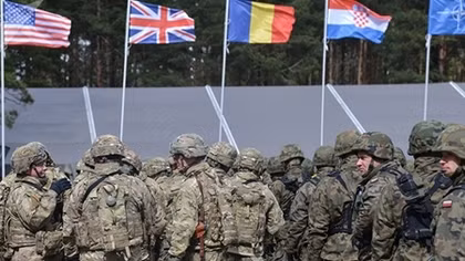 Hàng nghìn binh sĩ NATO rầm rộ kéo quân đến Ba Lan tập trận
