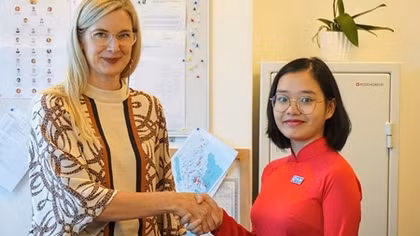 Một ngày làm Đại sứ Thụy Điển của cô sinh viên Hà Nội