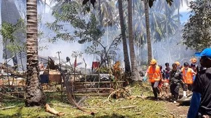 Máy bay quân sự Philippines rơi: 47 quân nhân đã thiệt mạng