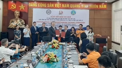 Việt Nam - Mỹ ký thỏa thuận tăng cường thực thi pháp luật thuỷ sản