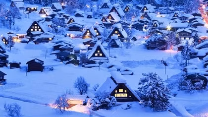 Shirakawa-go: Ngôi làng của những dòng sông trắng