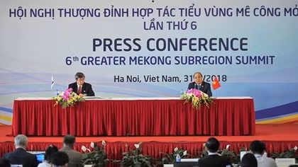 Hội nghị Thượng đỉnh GMS-6 thông qua các dự án với quy mô gần 66 tỷ USD