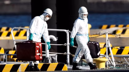 Phát hiện nhiều ca nhiễm virus Corona trên du thuyền 3.700 người