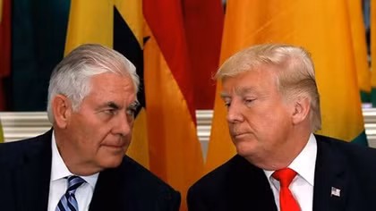 Tổng thống Mỹ sa thải Ngoại trưởng Tillerson