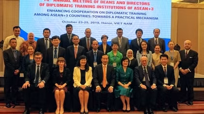 Thúc đẩy hợp tác đào tạo ngoại giao thời đại Kỷ nguyên số giữa các nước ASEAN+3