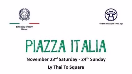 Tái hiện quảng trường Italia cùng "Đêm trắng" tại Hà Nội