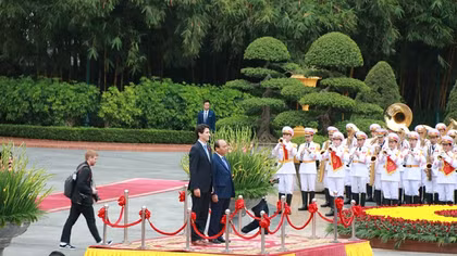 Thủ tướng Canada Justin Trudeau thăm chính thức Việt Nam