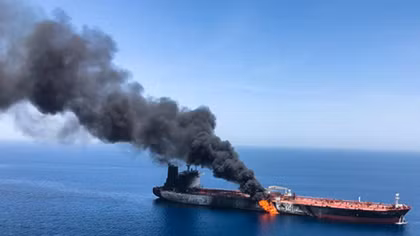 Mỹ tiếp tục tố Iran phóng tên lửa ngay trước vụ tấn công tàu chở dầu