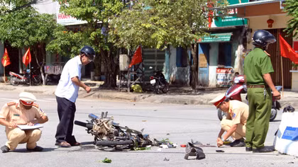 Liên tiếp 2 vụ tai nạn giao thông tại TP Tam Kỳ