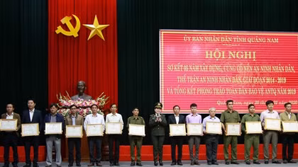 Tăng cường thế trận an ninh nhân dân và phong trào toàn dân bảo vệ ANTQ