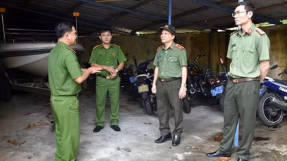 Công an Quảng Nam chủ động phương án ứng phó bão số 9