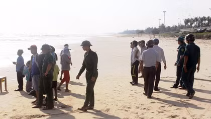 Tìm thấy thi thể ngư dân mất tích do lật thuyền thúng