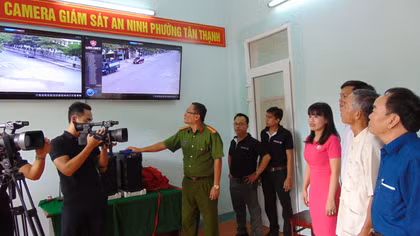Quảng Nam khánh thành mô hình thí điểm camera an ninh