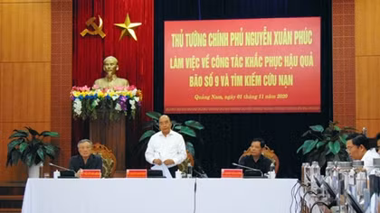 Lực lượng Công an xung kích, đồng hành cùng Nhân dân phòng chống thiên tai