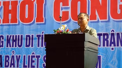 Khởi công Khu di tích "7 liệt sĩ Điện Nam"