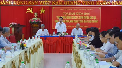 Tăng cường công tác bảo vệ môi trường