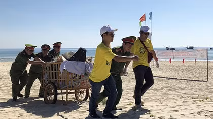 150 cán bộ chiến sĩ, đoàn viên tham gia chương trình “Chủ nhật xanh” 2019