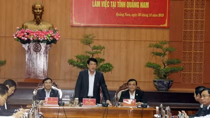 Đại tướng Lương Cường kiểm tra công tác phòng, chống tham nhũng tại Quảng Nam