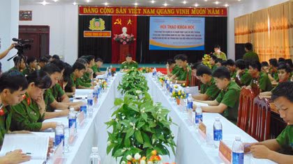 Nâng cao tính thực tiễn trong công tác giảng dạy học viên Cảnh sát môi trường