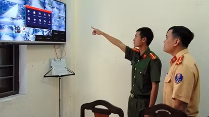 Giữ bình yên trên quê hương Hiệp Đức