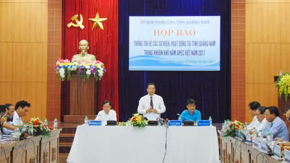 Quảng Nam sẵn sàng cho các hoạt động trong khuôn khổ APEC