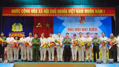 Đại hội đại biểu Đoàn Trường Trung cấp CSND V nhiệm kỳ 2017-2019