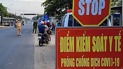 Quảng Ngãi thành lập 5 chốt chống dịch COVID-19