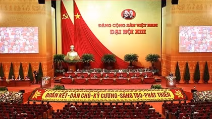 Hôm nay, Đại hội XIII của Đảng nghe báo cáo về công tác nhân sự