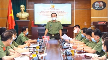 Thứ trưởng Trần Quốc Tỏ làm việc với Truyền hình, Phát thanh, Điện ảnh CAND